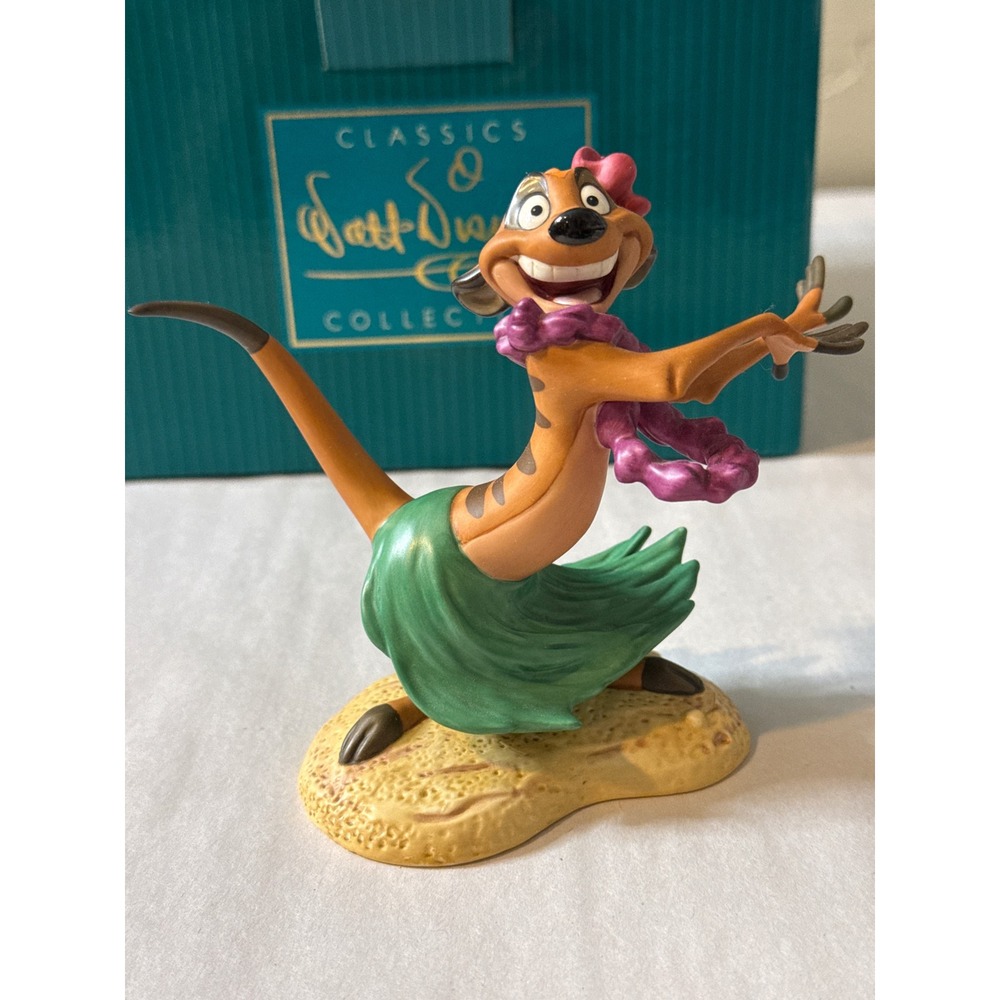 WDCC Walt Disney Classics Timon "Luau!" From The Lion King 11K 411970 New in Box